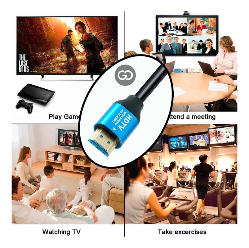 Cable Hdtv 10 Metros Alta Definición Hd 1080p Velocidad 4k – Grupo Comercia